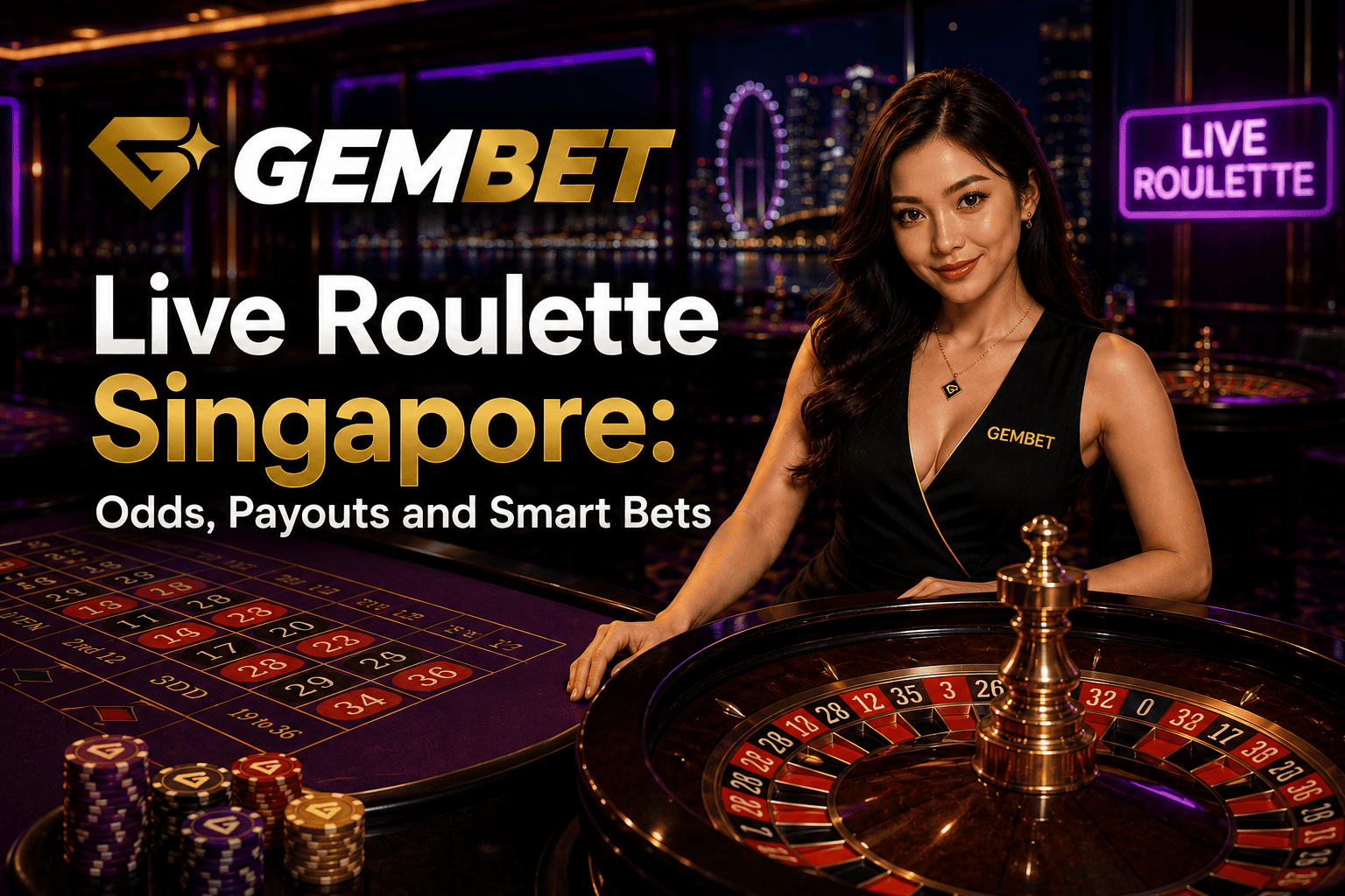 Live roulette Singapore guide for odds payouts and smart bets